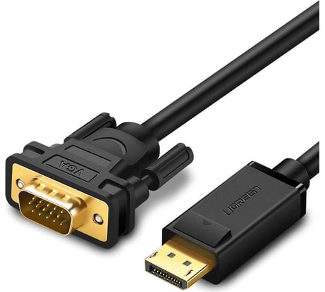 Кабель DP-VGA Ugreen 1080Р, 1.5 м 10247
