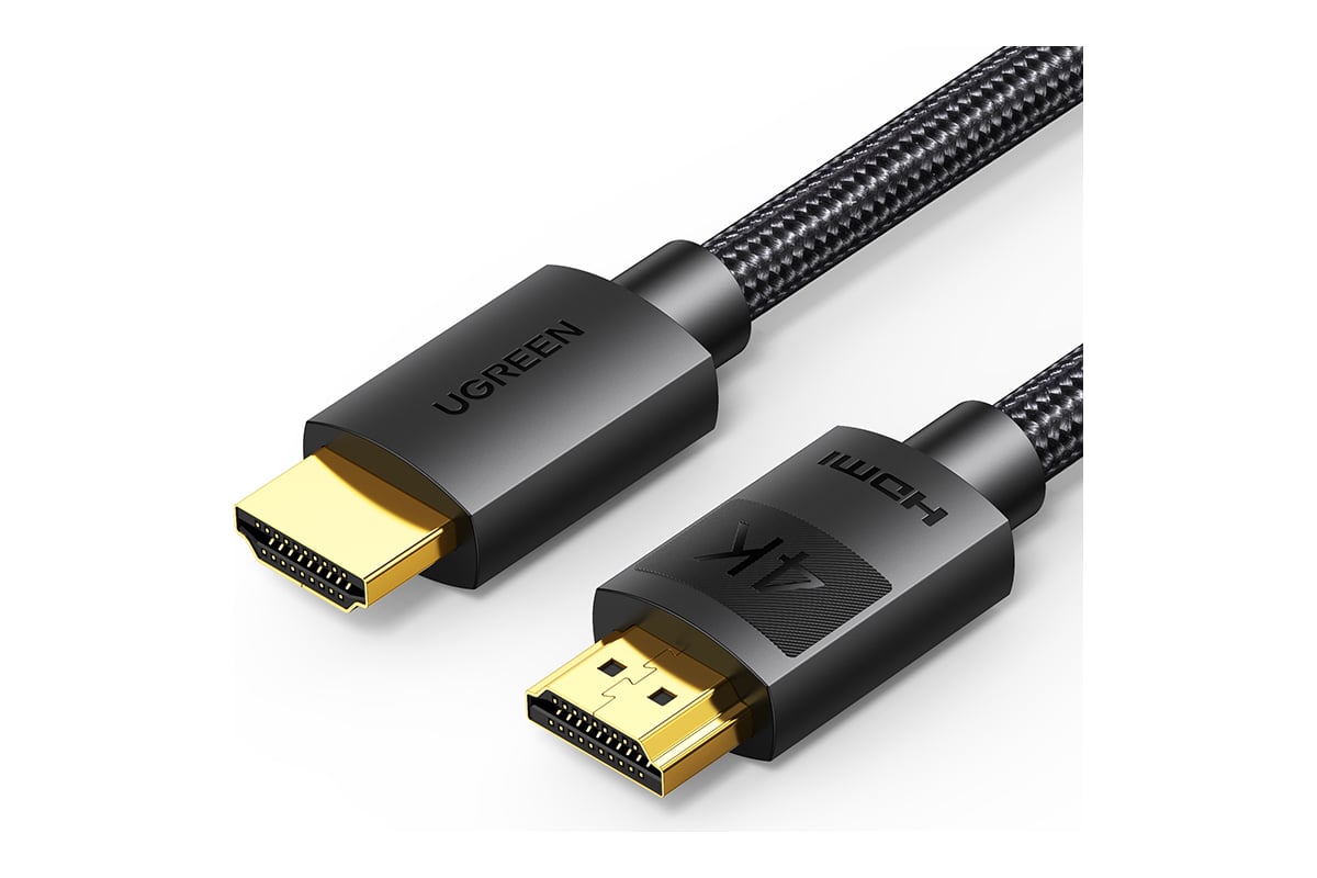 Кабель HDMI-HDMI Ugreen 2.0 4K, 2 м 40101 - выгодная цена, отзывы ...