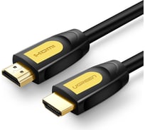 Кабель HDMI Ugreen 4K, цвет желтый/черный, 1 м 10115