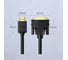 Кабель HDMI - DVI-D Ugreen 24+1, 30 AWG, OD 7,3 мм, 1080@60ц, 0,5 м 80838 3
