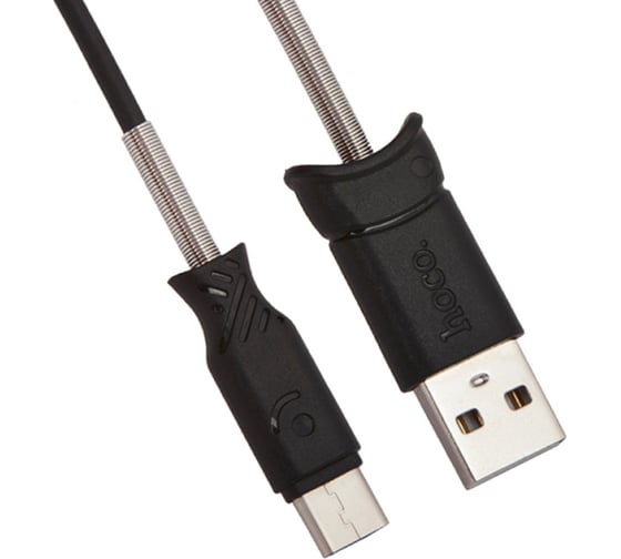 Usb кабель Hoco x24 pisces type-c, 1м, tpe, черный 0L-00038948