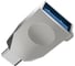 Otg адаптер Hoco ua9 type-c на usb (серый) 0L-00040867 1