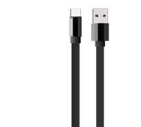 Usb кабель Borofone bu8 glory type-c, 1.2м, 3а, tpe, черный 0L-00049902