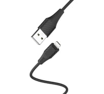 Кабель Hoco Usb x32 exelent lightning 8-pin, 1м, tpe (черный) 0L-00057655