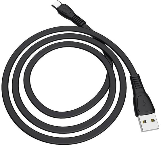 Кабель Hoco Usb x40 noah type-c, 3а, 1м, tpe (черный) 0L-00043986 1
