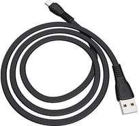 Кабель Hoco Usb x40 noah lightning 8-pin, 2.4а, 1м, tpe (черный) 0L-00050578