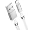 Usb кабель Hoco u91 magic magnetic lightning 8-pin, 2.4а, магниты на кабеле, 1м, pvc (белый) 0L-00049092 1