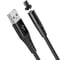 Кабель Hoco Usb x60 honorific lightning 8-pin, магнитный, 1м, силикон (черный) 0L-00050603 1