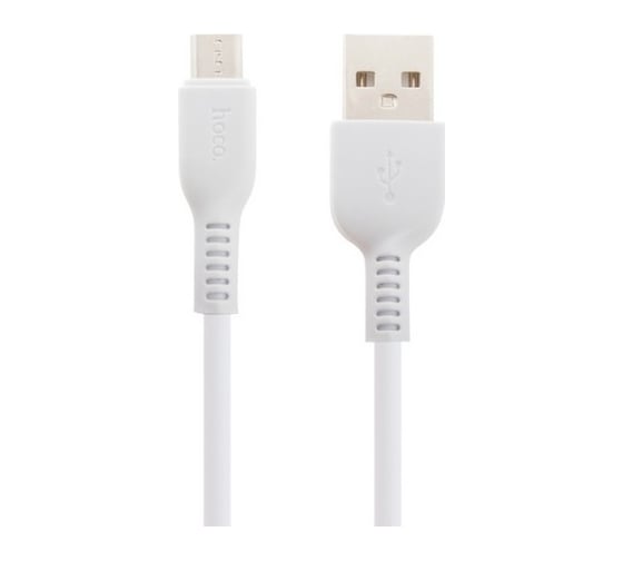 Usb кабель Hoco x20 flash microusb, 2.4а, 1м, tpe (белый) 0L-00044962 1