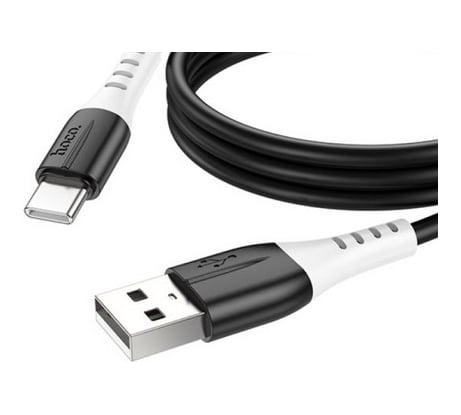 Usb кабель Hoco x82 type-c, 3а, 1м, силикон (черный) 0L-00055150