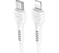 Кабель Usb-c Hoco x55 trendy lightning 8-pin, 3а, pd20w, 1м, pvc (белый) 0L-00049969