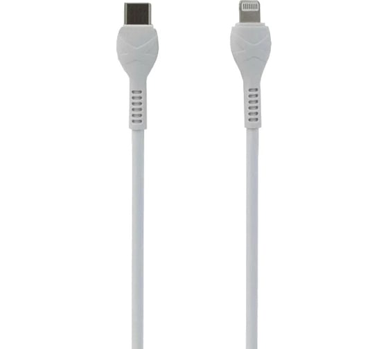 Кабель Usb-c Hoco x55 trendy lightning 8-pin, 3а, pd20w, 1м, pvc (белый) 0L-00049969