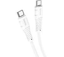 Кабель Usb-c Hoco x67 nano type-c, 3а, pd 60w, 1м, силикон (белый) 0L-00053819