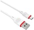 Usb кабель Borofone bx17 enjoy microusb, 1м, pvc, белый 0L-00043162 1