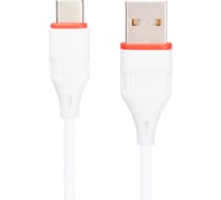 Usb кабель Borofone bx17 enjoy type-c, 1м, pvc, белый 0L-00043164