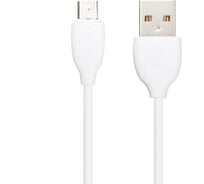 Usb кабель Borofone bx19 benefit microusb, 2.4a, 1м, pvc, белый 0L-00043147 28116632