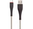 Usb кабель Borofone bx25 powerful micro usb, 1м, 2.4a, нейлон, черный 0L-00043628 1