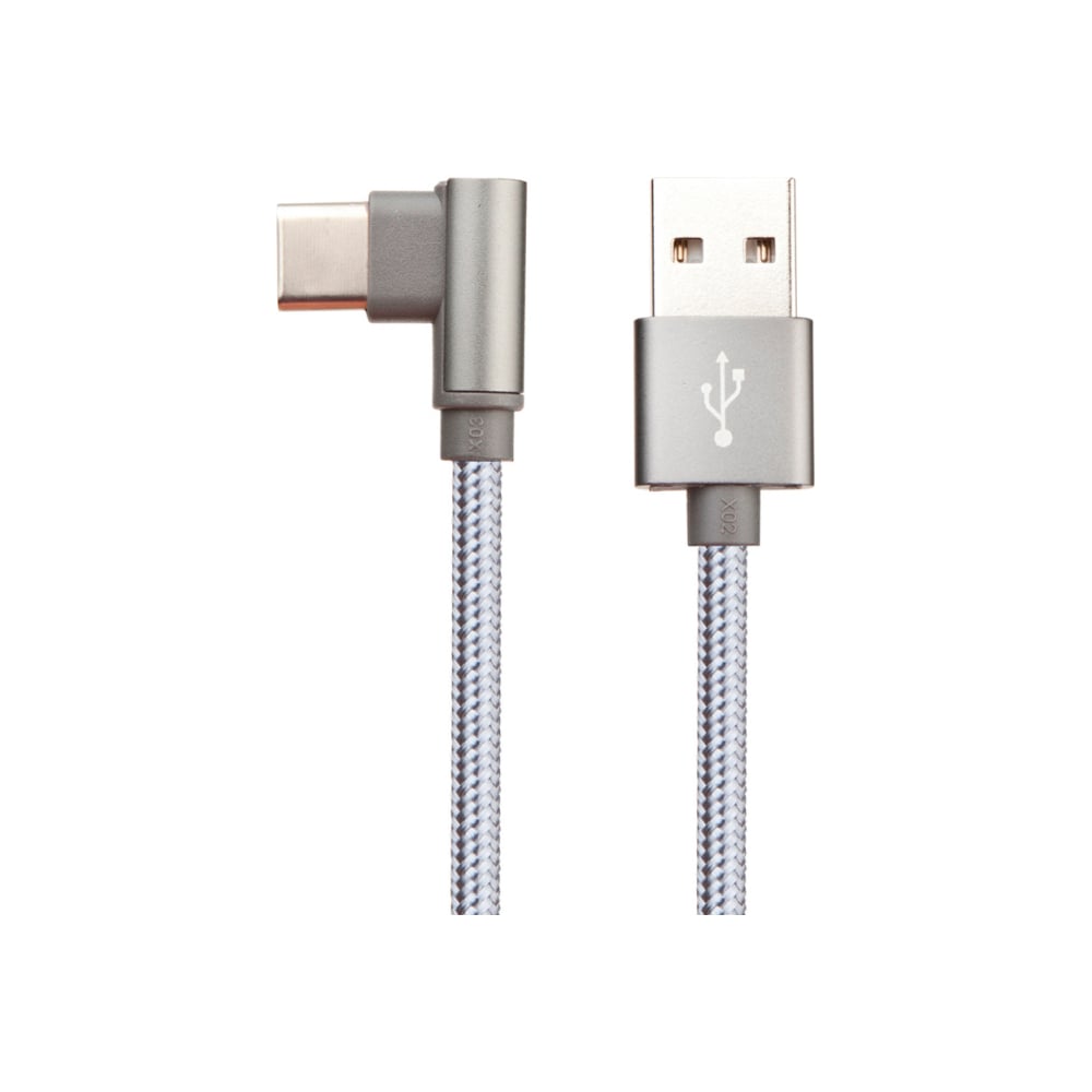 Usb кабель Borofone bx26 express type-c, 1м, 3a, нейлон, серый 0L ...