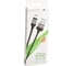 Usb кабель Borofone bx28 dignity microusb, 1м, 2.4a, pvc, серый/черный 0L-00043621 2