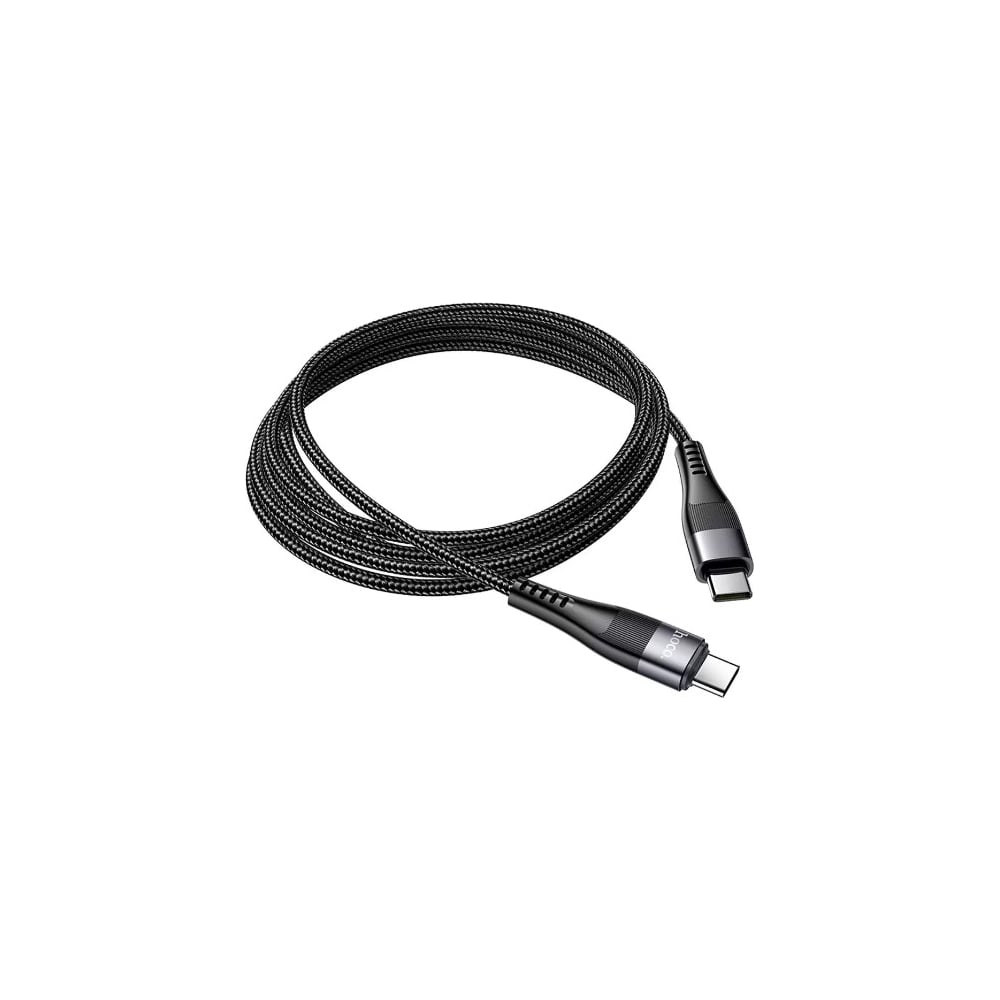 Usb-c кабель Hoco u99 vortex type-c, 5а ,pd100w, магнитный, 1м, нейлон ...