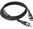 Usb-c кабель Hoco u99 vortex type-c, 5а ,pd100w, магнитный, 1м, нейлон (черный) 0L-00051179 1