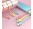 USB кабель Borofone bx40 multicolor superior lightning 8-pin, 1м, 2.4a, pvc, уп. 30 шт. (5 цветов) 0L-MG-WF307 7
