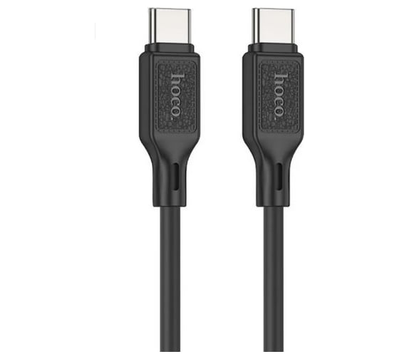 Usb-c кабель Hoco x90 cool type-c, 3а, pd60w, 1м, силикон (черный) 0L-00057036