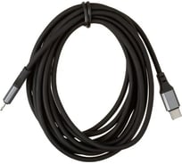 Usb-c кабель Hoco x92 honest lightning 8-pin, 3а, pd20w, 3м, силикон (черный) 0L-00057349