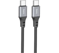 Usb-c кабель Hoco x92 honest type-c, 3а, pd60w, 3м, силикон (черный) 0L-00057350