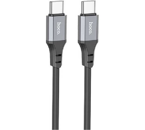 Usb-c кабель Hoco x92 honest type-c, 3а, pd60w, 3м, силикон (черный) 0L-00057350
