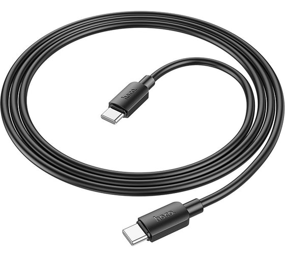 Usb-c кабель Hoco x96 hyper type-c, 3а, pd60w, 1м, pvc (черный) 0L-00058901 6931474799128