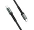 USB-C кабель Borofone bu22 superior lightning 8-pin, 1.2м, 3a/18w, pd, нейлон (черный) 0L-00048142 1