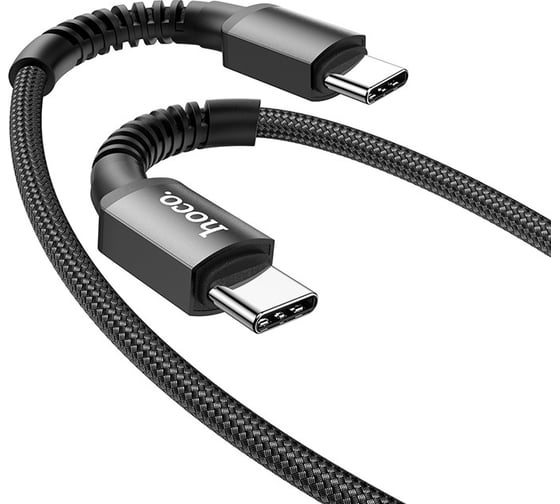 Кабель Usb-c Hoco x71 especial type-c, 3а, pd60w, 1м, нейлон (черный) 0L-00057038 1