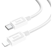 Кабель Usb-c Hoco x73 lightning 8-pin, 3а, pd27w, 1м, pvc (белый) 0L-00055134