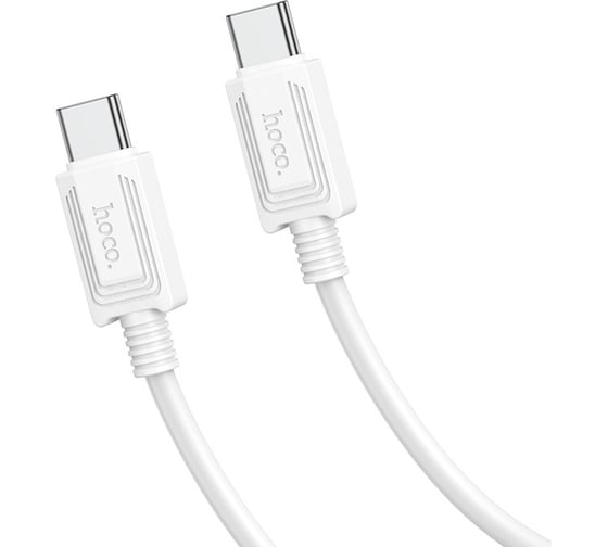 Кабель Usb-c Hoco x73 type-c, 3а, pd60w, 1м, pvc (белый) 0L-00055136