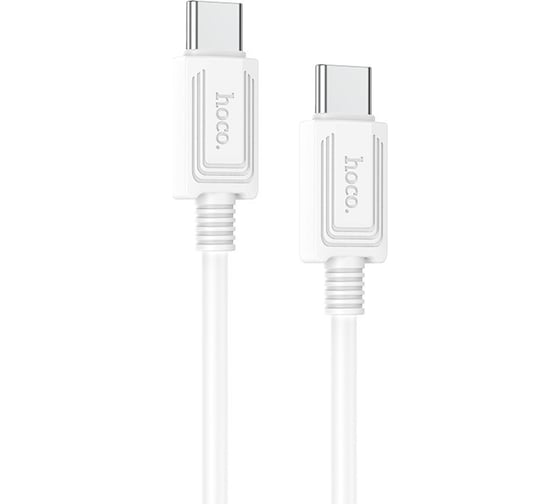 Кабель Usb-c Hoco x73 type-c, 3а, pd60w, 1м, pvc (белый) 0L-00055136