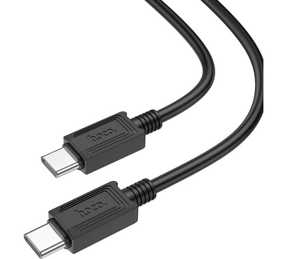 Кабель Usb-c Hoco x73 type-c, 3а, pd60w, 1м, pvc (черный) 0L-00055135 1