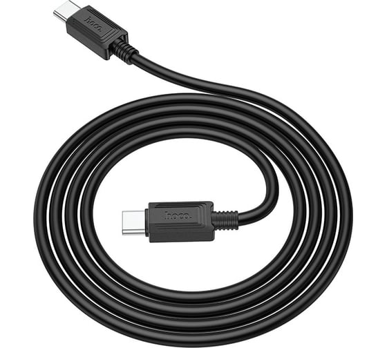 Кабель Usb-c Hoco x73 type-c, 3а, pd60w, 1м, pvc (черный) 0L-00055135