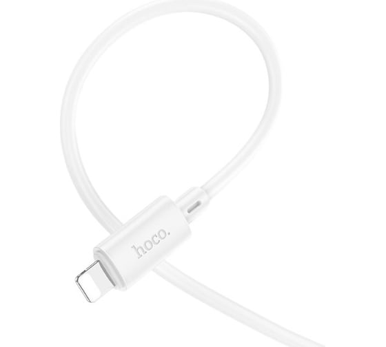 Кабель Usb Hoco x88 gratified lightning 8-pin, 2.4а, 1м, tpu (белый) 0L-00056441