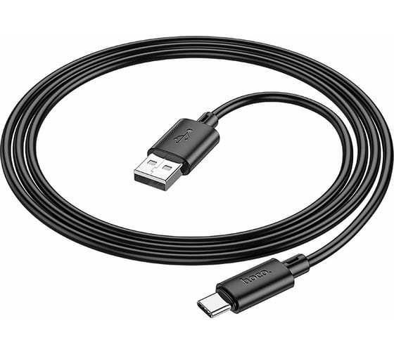 Кабель Usb Hoco x88 gratified type-c, 3а, 1м, tpu (черный) 0L-00056443