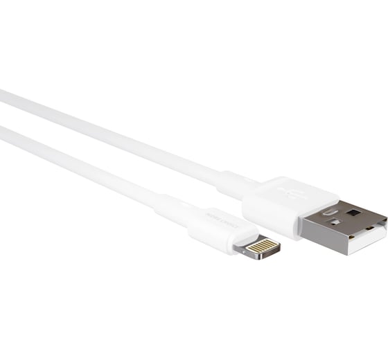 Дата-кабель More Choice USB 2.0A для Lightning 8-pin TPE 0.25м K14i White