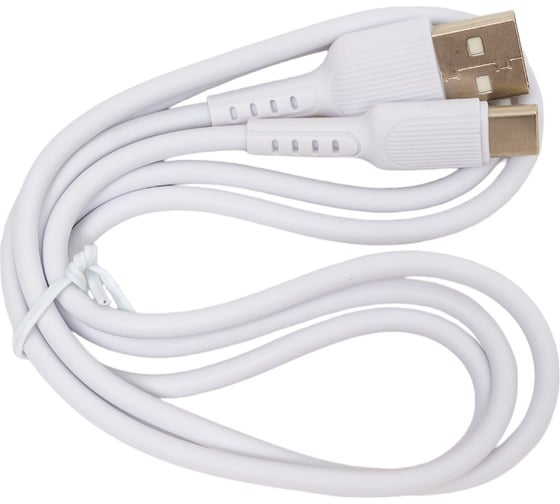 Дата-кабель More Choice USB 2.0A для Type-C TPE 1м K26a White 1