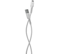 Дата-кабель More Choice USB 2.0A для Type-C TPE 1м K16a White