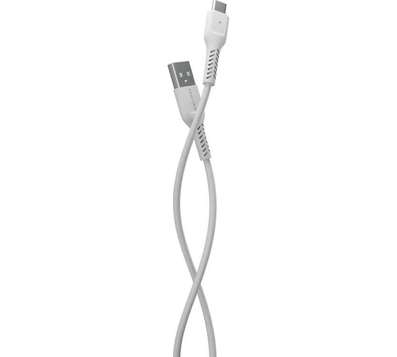 Дата-кабель More Choice USB 2.0A для Type-C TPE 1м K16a White