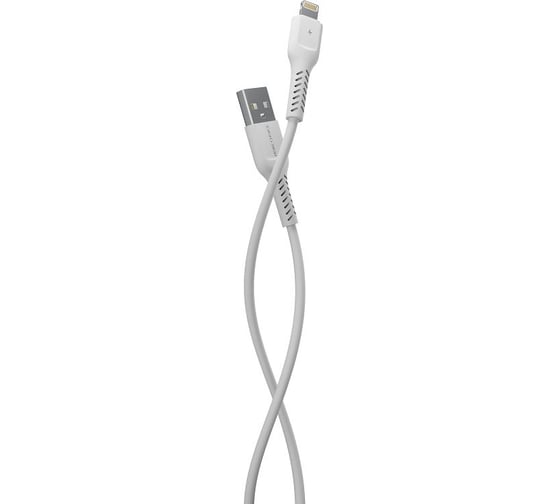 Дата-кабель More Choice USB 2.0A для Lightning 8-pin TPE 1м K16i White 1