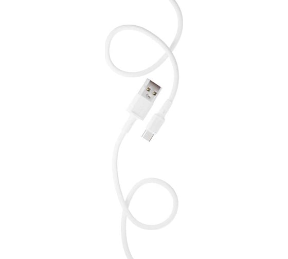 Дата-кабель More Choice USB 2.0A для Type-C TPE 2мw K14a White 1