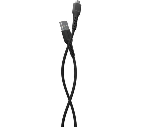 Дата-кабель More Choice USB 2.0A для micro USB TPE 1м K16m Black 1