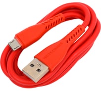 Дата-кабель More Choice USB 2.0A для micro USB TPE 1м K16m Red