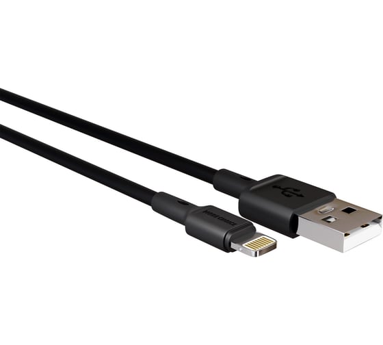 Дата-кабель More Choice USB 2.0A для Lightning 8-pin TPE 2м K14i Black 1