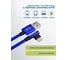 Дата-кабель More Choice USB 2.1A для Lightning 8-pin нейлон 1м K27i Blue 4
